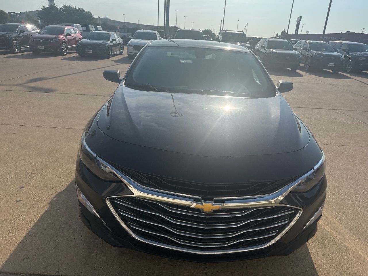 Used 2022 Chevrolet Malibu 1LS with VIN 1G1ZB5ST3NF208196 for sale in Mesquite, TX
