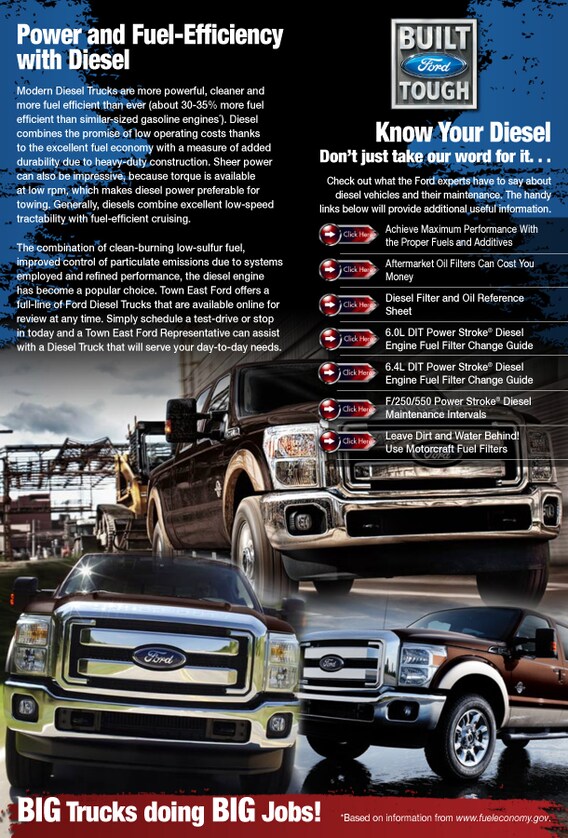 diesel power trucks