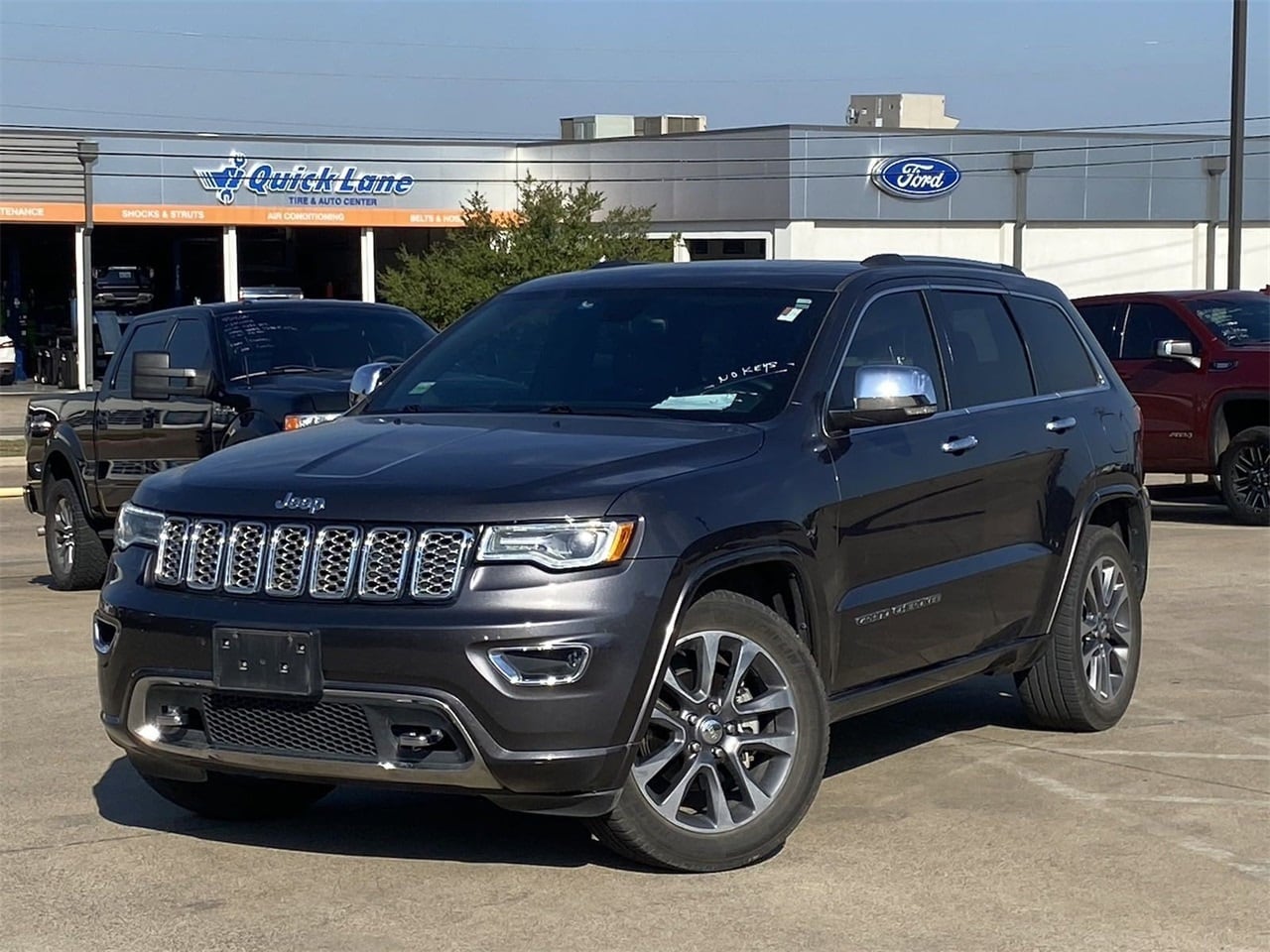 Used 2017 Jeep Grand Cherokee Overland with VIN 1C4RJECG7HC965720 for sale in Mesquite, TX