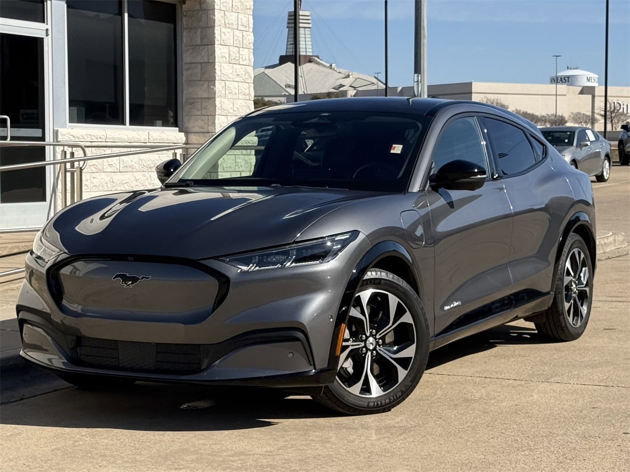 Certified 2023 Ford Mustang Mach-E Premium AWD with VIN 3FMTK3SS6PMA11627 for sale in Mesquite, TX