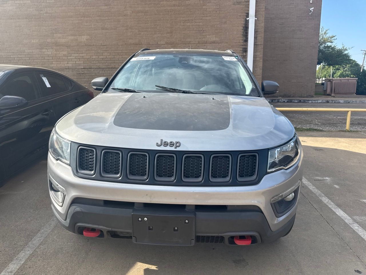 Used 2021 Jeep Compass Trailhawk with VIN 3C4NJDDB6MT520203 for sale in Mesquite, TX