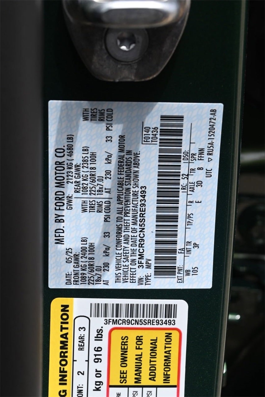 2025 Ford Bronco Sport Outer Banks - Photo 22