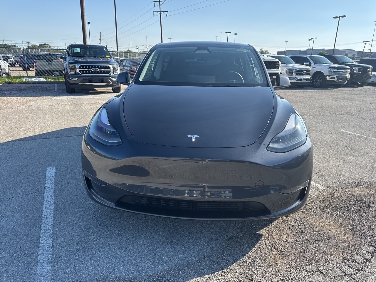 Used 2024 Tesla Model Y Long Range with VIN 7SAYGDEE7RA275549 for sale in Mesquite, TX