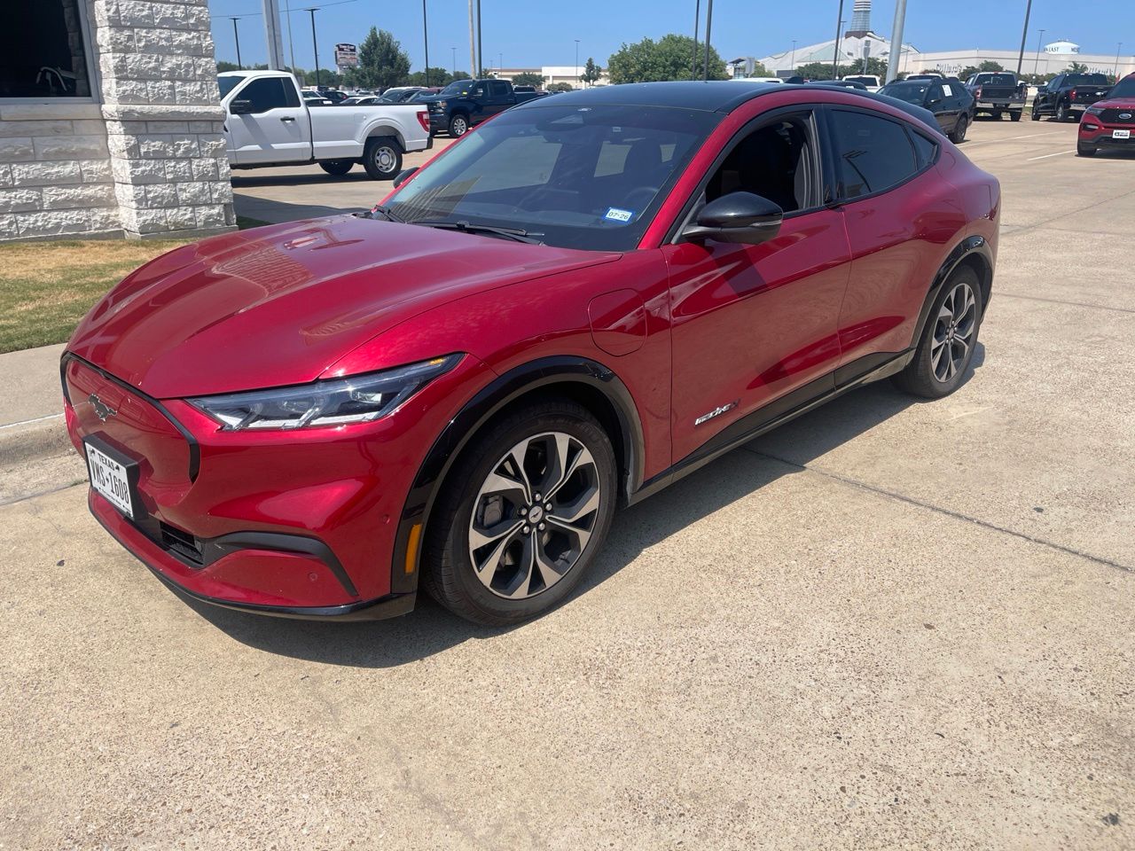 Used 2022 Ford Mustang Mach-E Premium RWD with VIN 3FMTK3R75NMA28577 for sale in Mesquite, TX