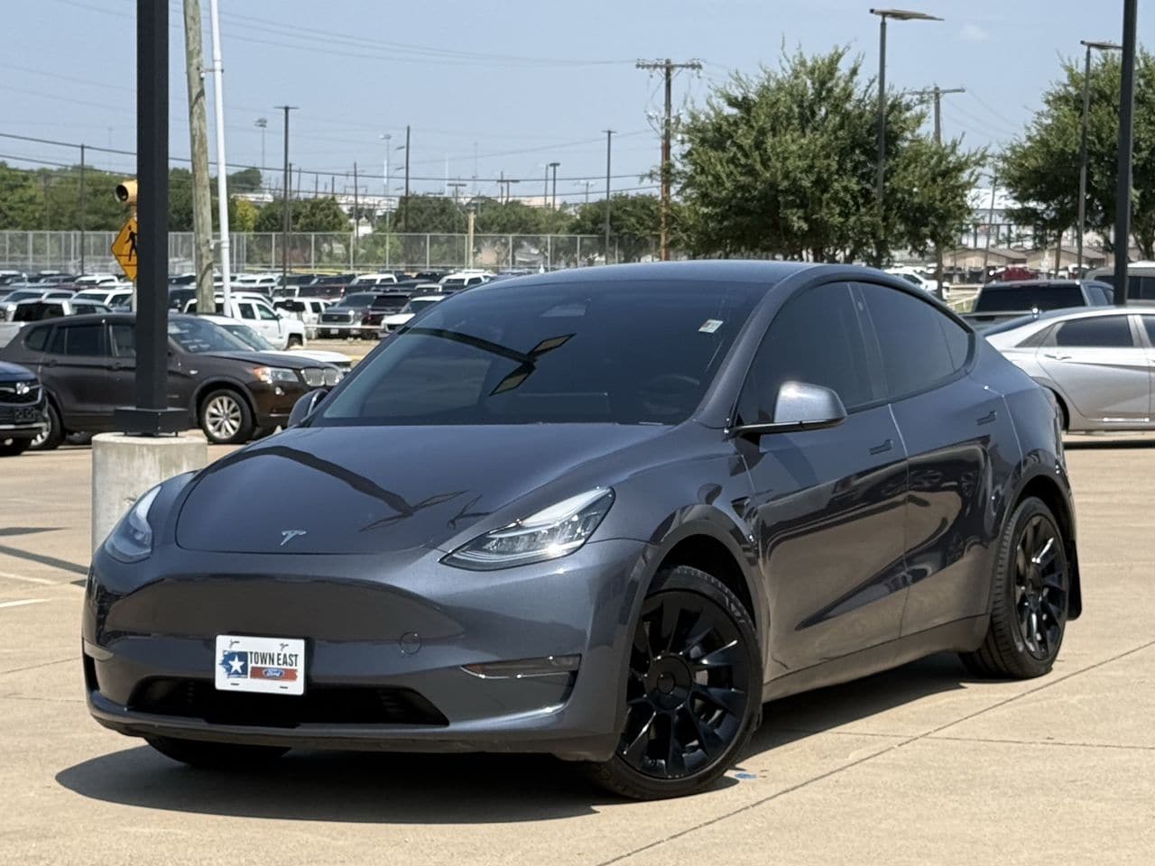 Used 2023 Tesla Model Y Long Range with VIN 7SAYGDEE0PA053187 for sale in Mesquite, TX