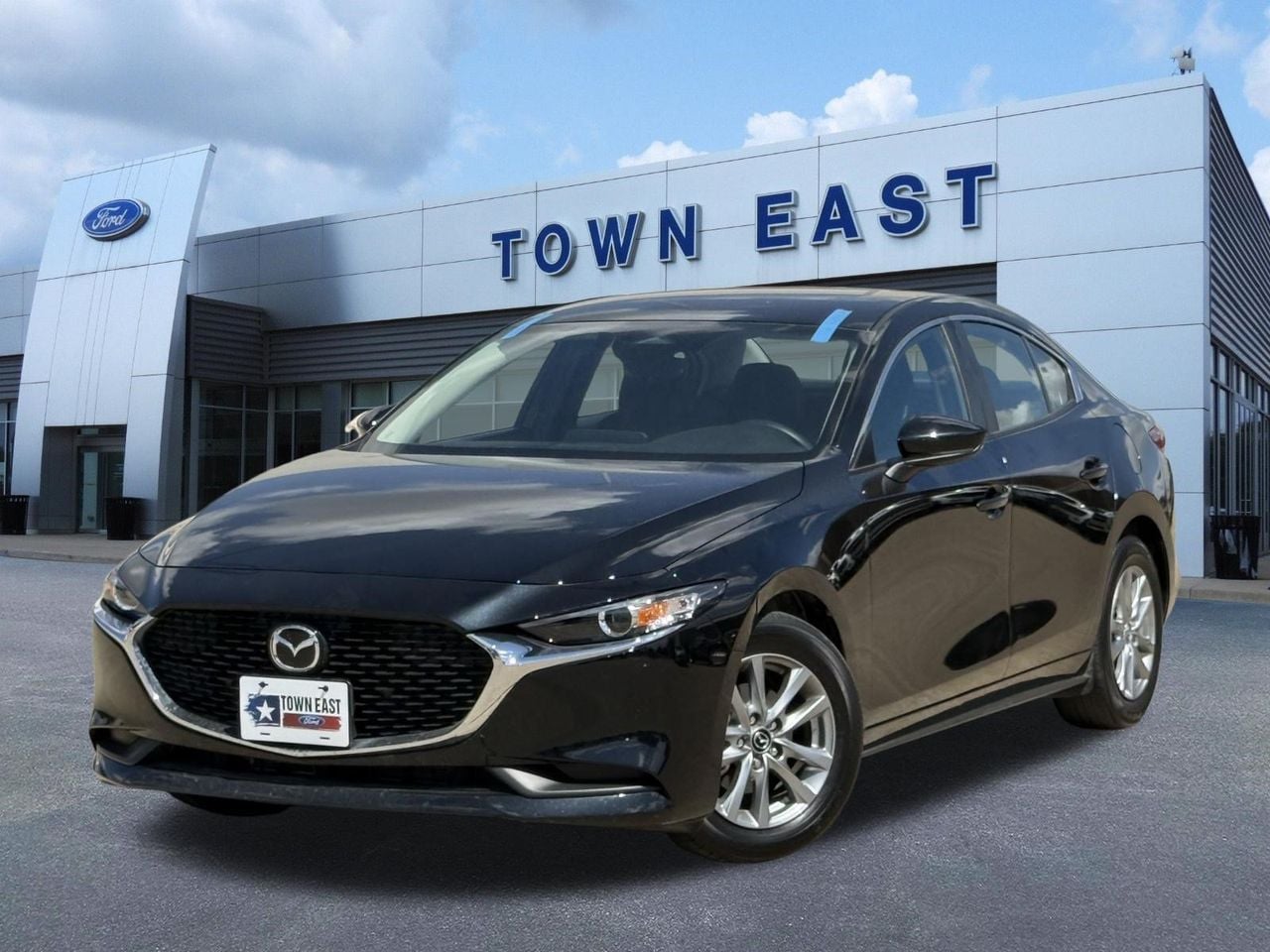 Jet Black Mica 2026 Mazda MAZDA3 Sedan Front-Wheel Drive 6-Speed Automatic