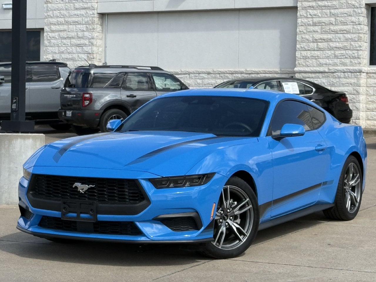 Grabber Blue Metallic 2025 Ford Mustang Coupe Rear-Wheel Drive Automatic