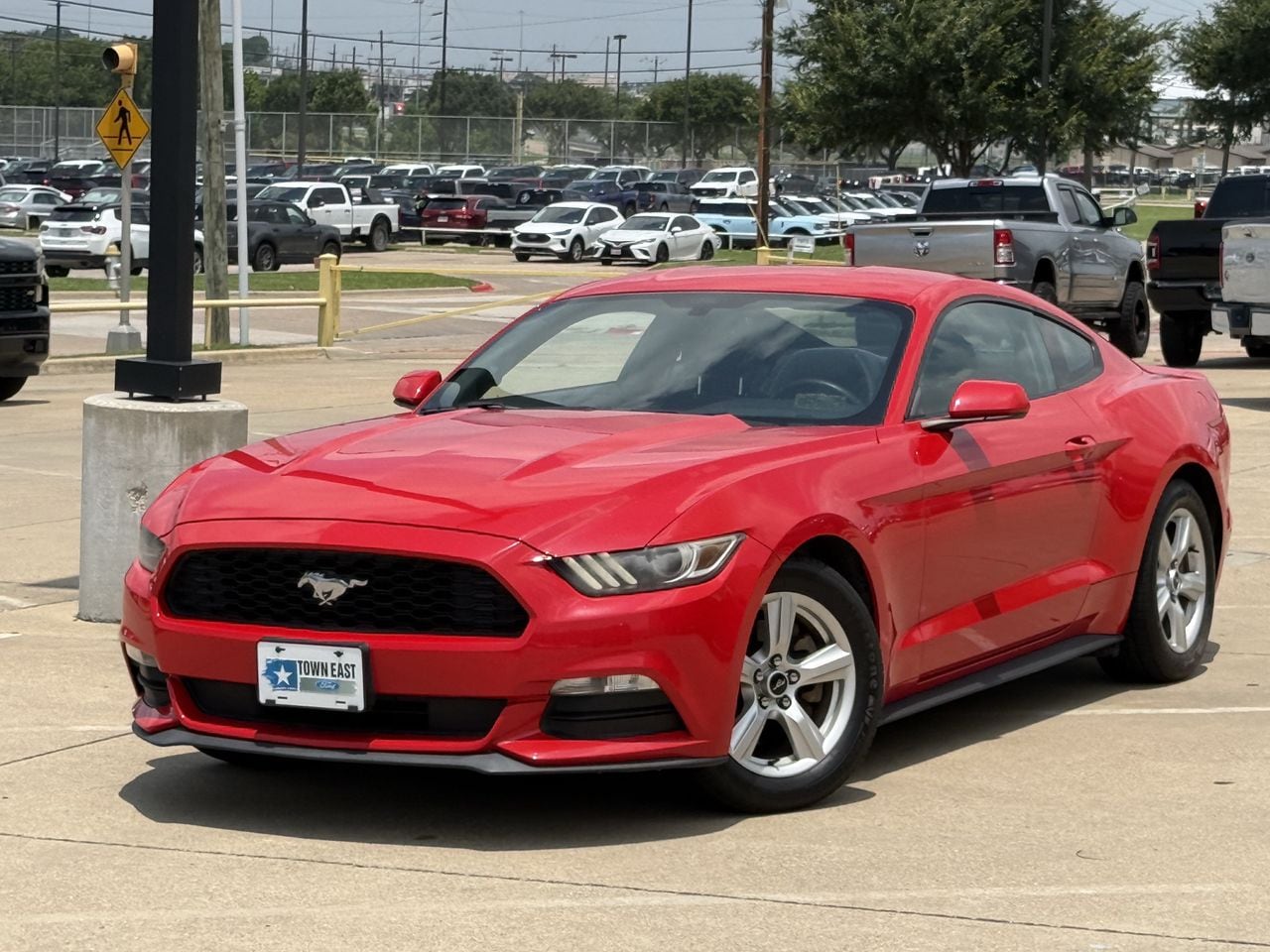 Certified 2017 Ford Mustang V6 with VIN 1FA6P8AM9H5286781 for sale in Mesquite, TX