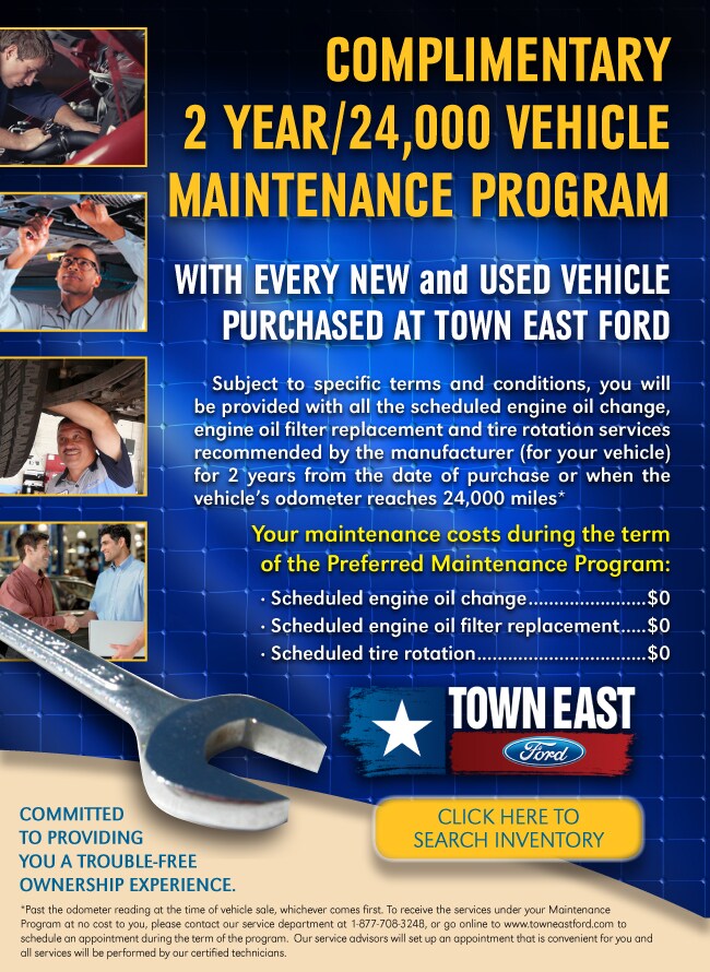 Town east ford mesquite service #8