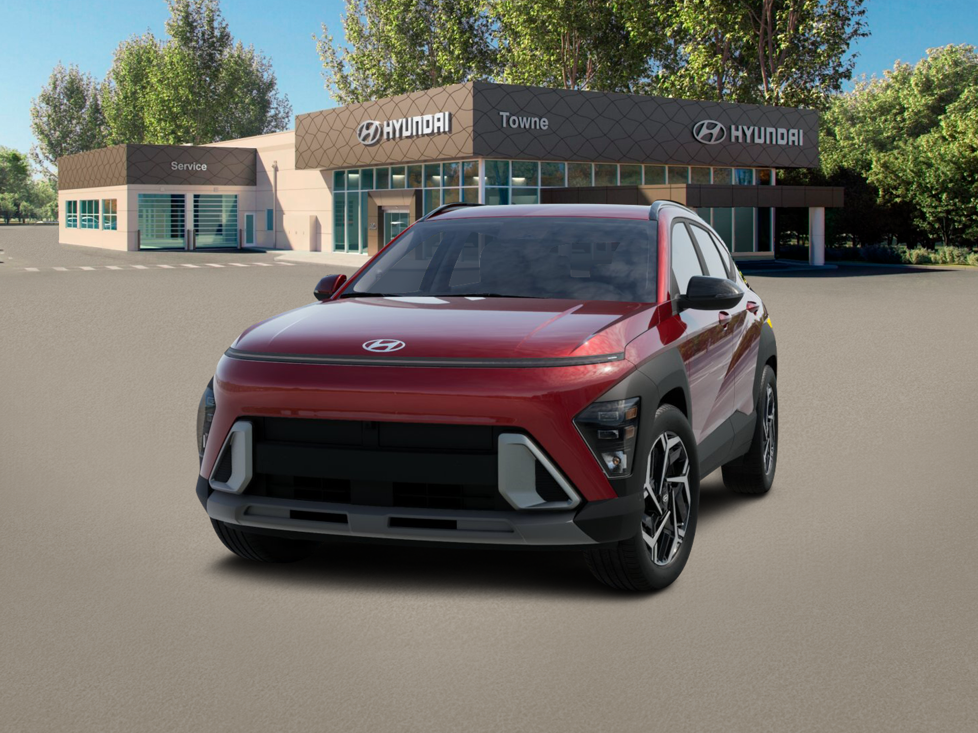 2027 Hyundai Kona SEL Premium SUV Ultimate Red