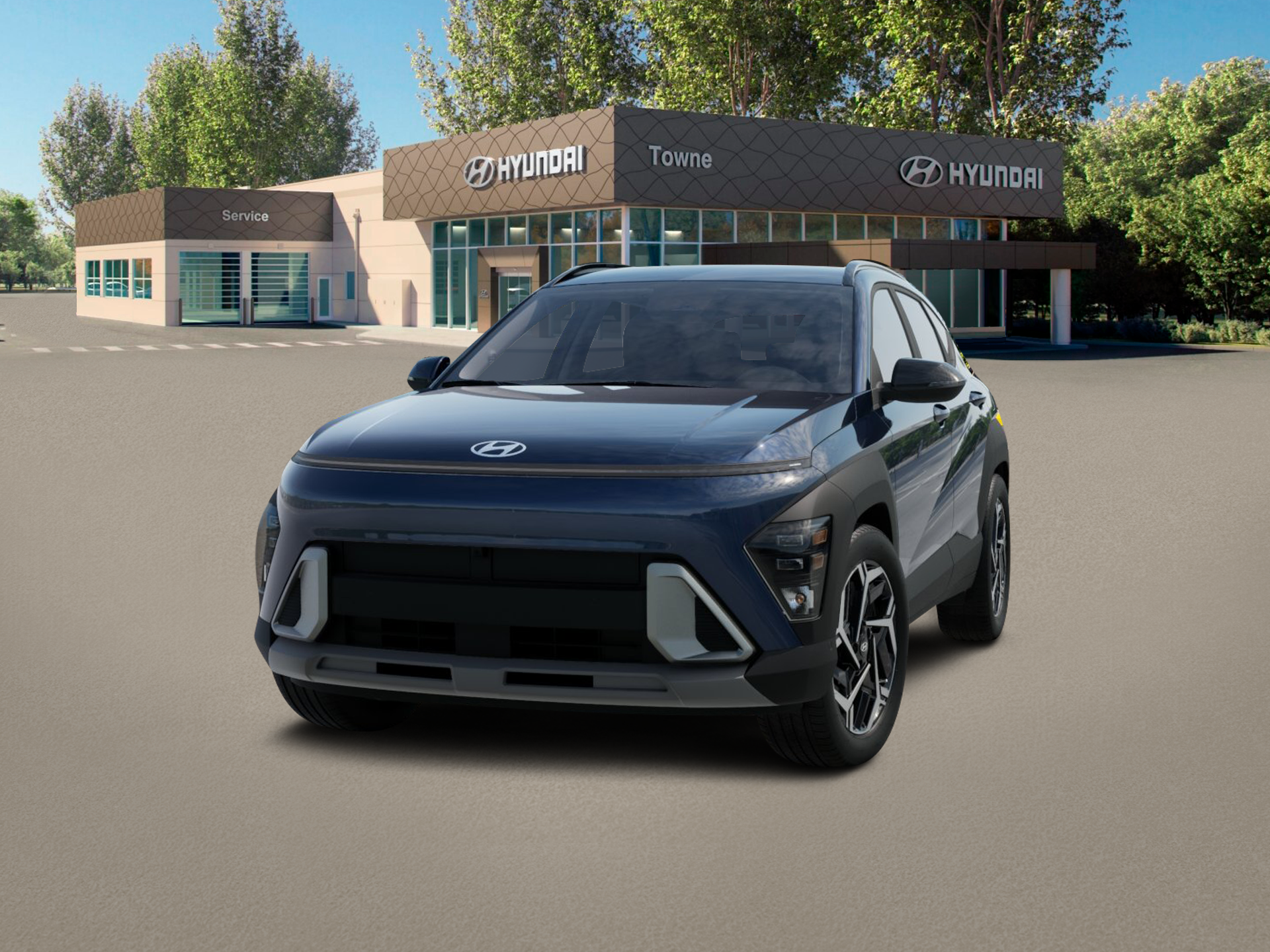 2027 Hyundai Kona SEL Premium AWD SUV Denim Blue Pearl