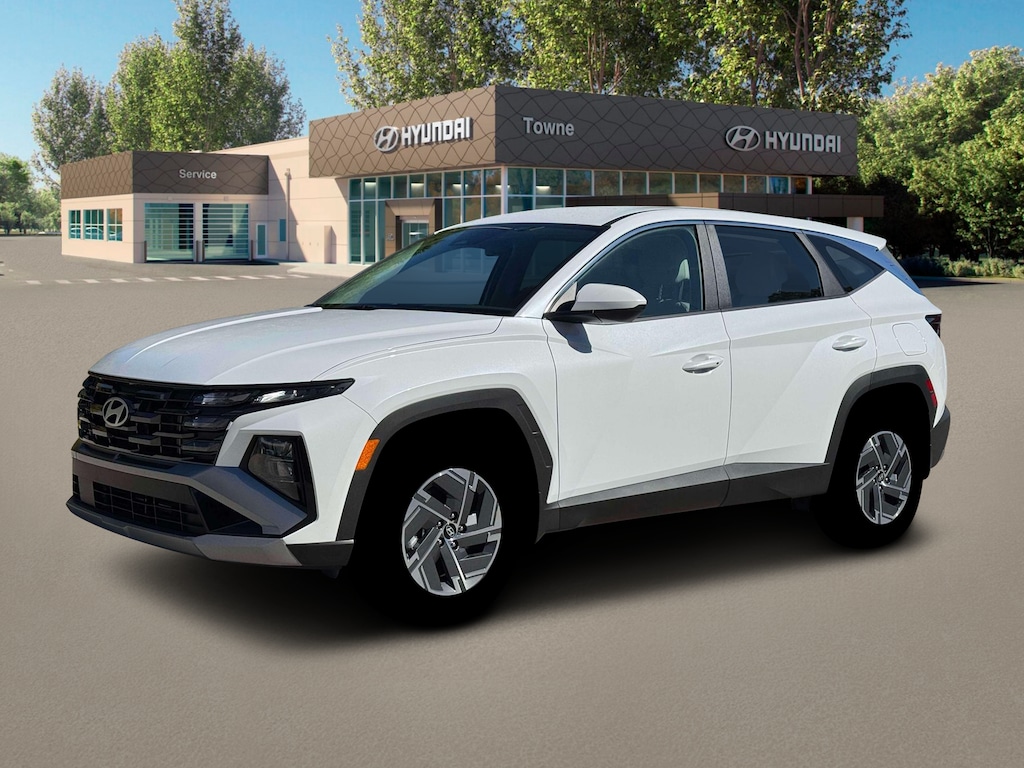 New 2026 Hyundai Tucson Hybrid Blue SUV