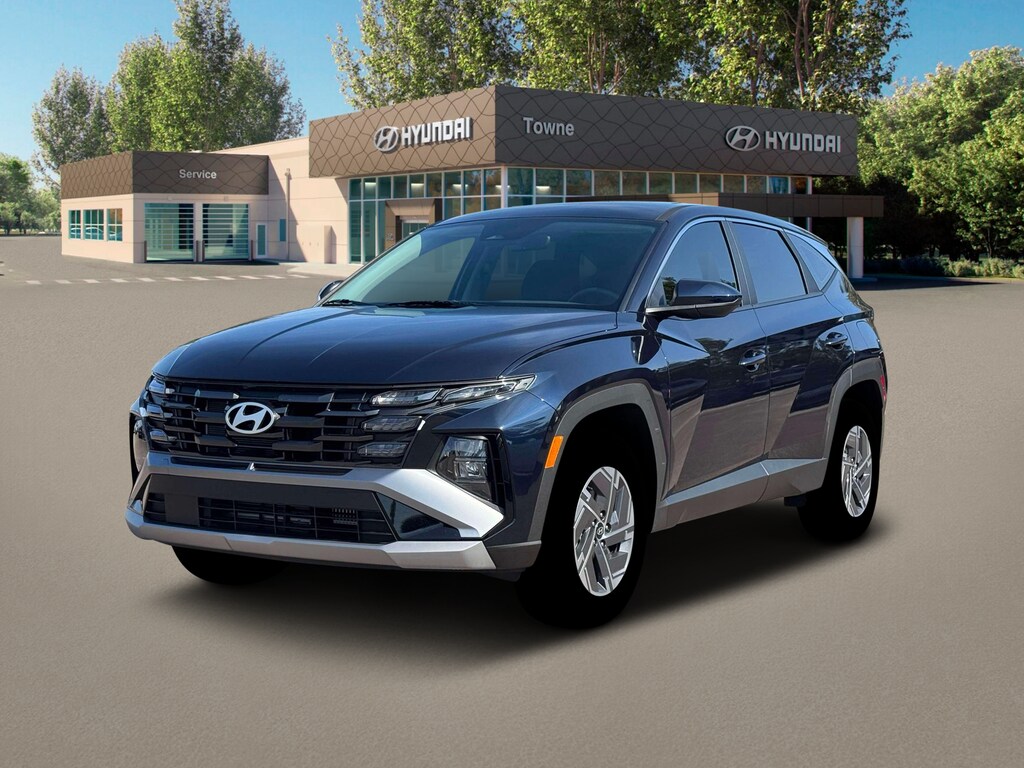 New 2026 Hyundai Tucson Hybrid Blue SUV