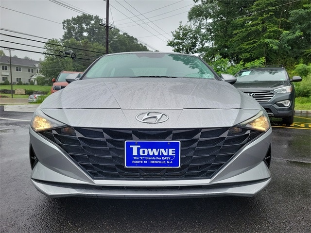 Certified 2021 Hyundai Elantra SEL with VIN 5NPLM4AG0MH040950 for sale in Denville, NJ