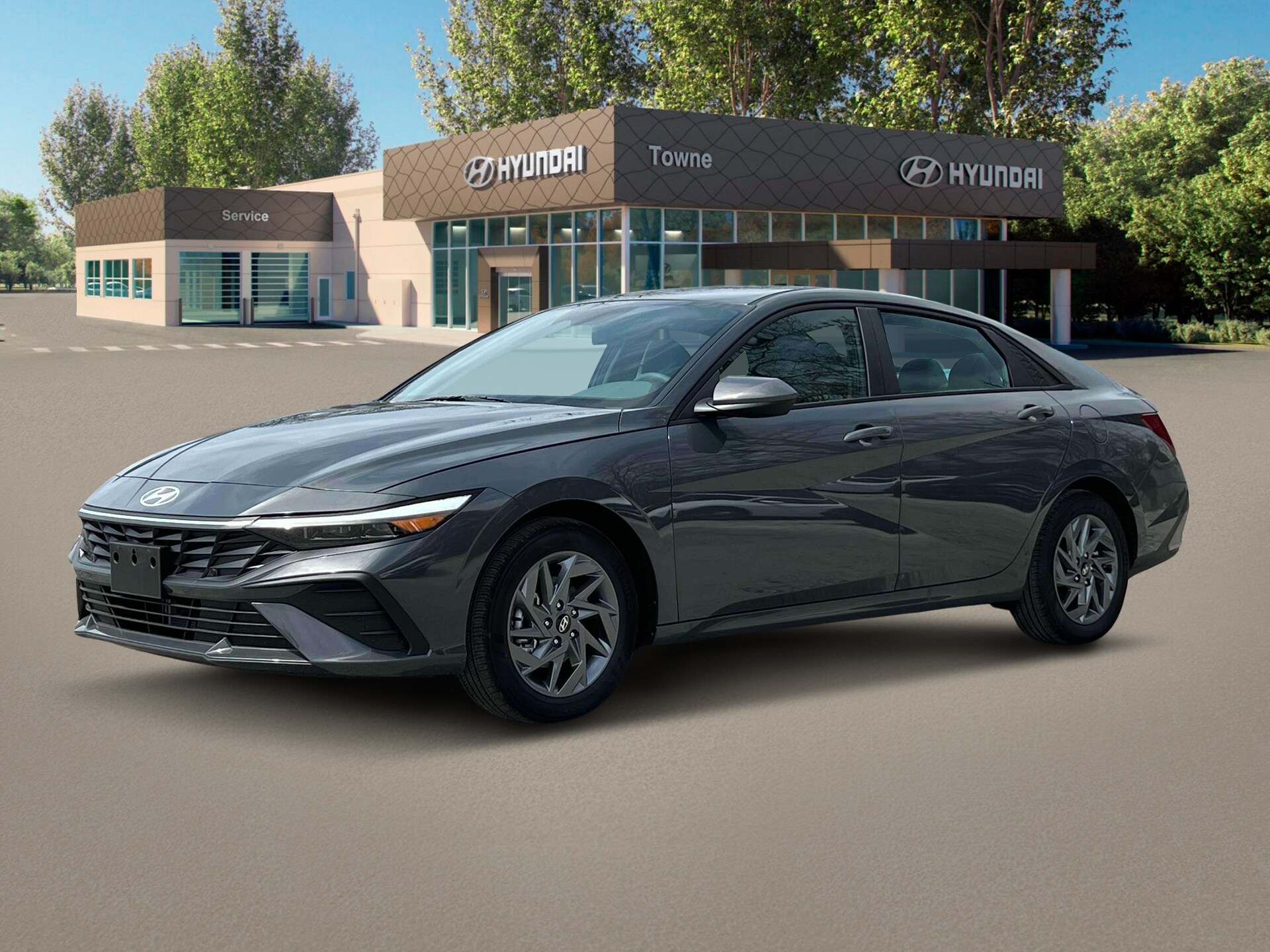 2025 Hyundai Elantra Hybrid Blue photo 2