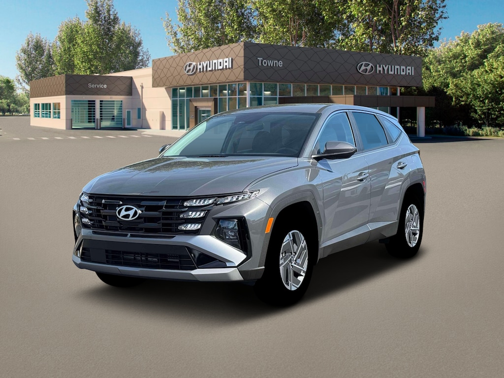 New 2026 Hyundai Tucson Hybrid Blue SUV