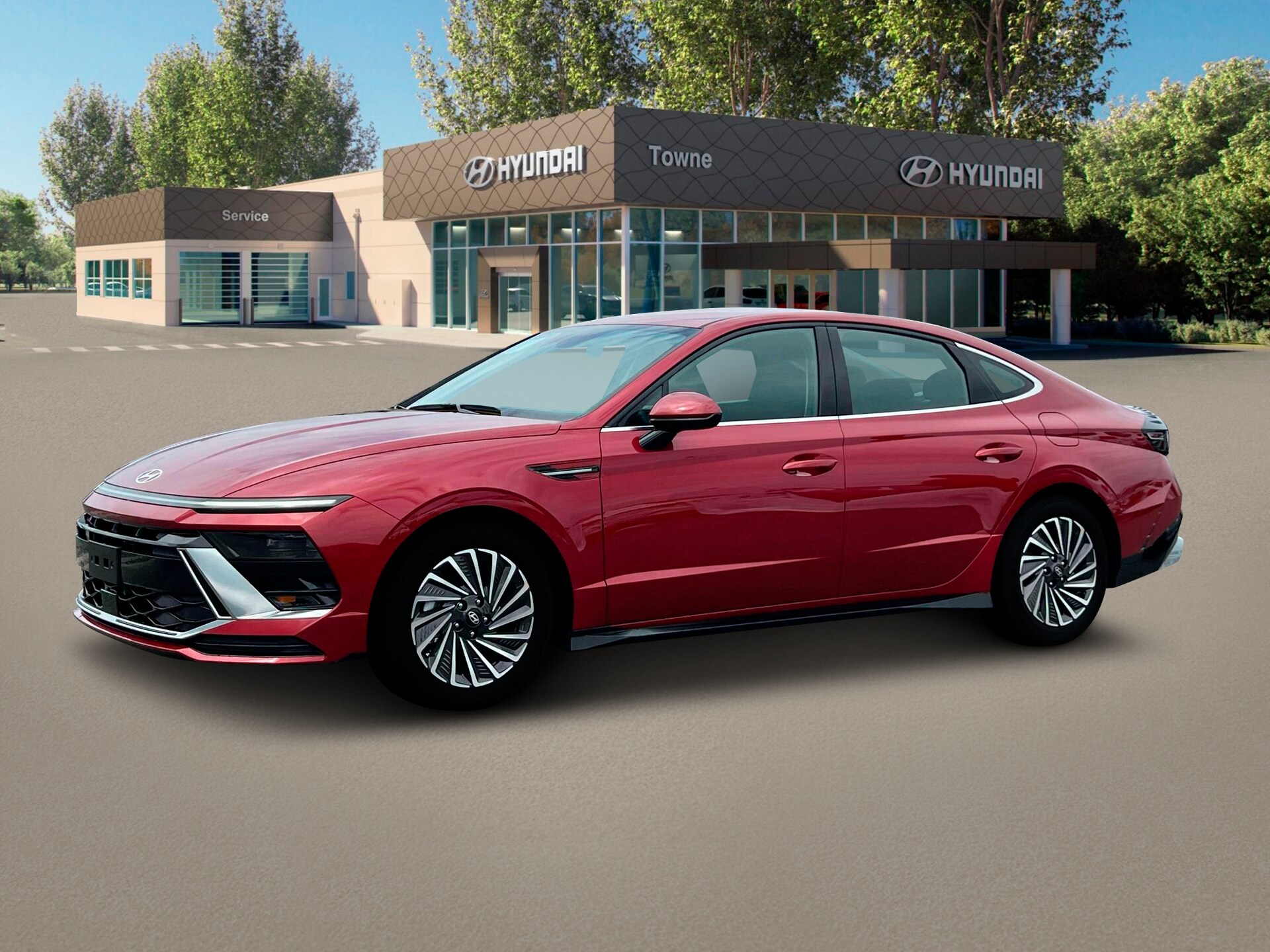 2025 Hyundai Sonata Hybrid SEL photo 2