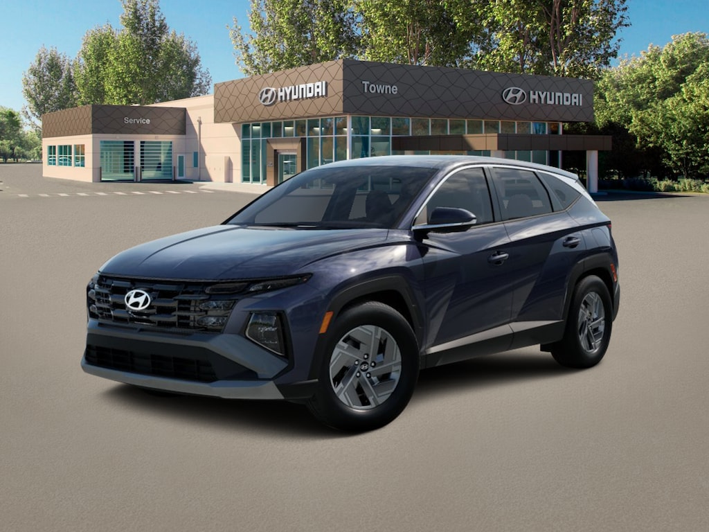 New 2026 Hyundai Tucson Hybrid Blue SUV