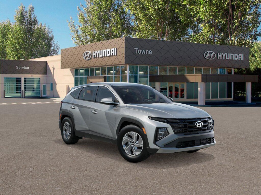 New 2026 Hyundai Tucson Hybrid Blue SUV