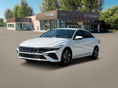 2025 Hyundai Elantra Hybrid Limited Sedan Serenity White
