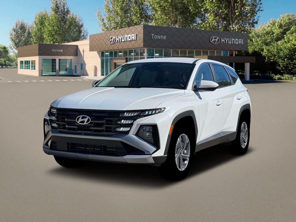New 2026 Hyundai Tucson Hybrid Blue SUV