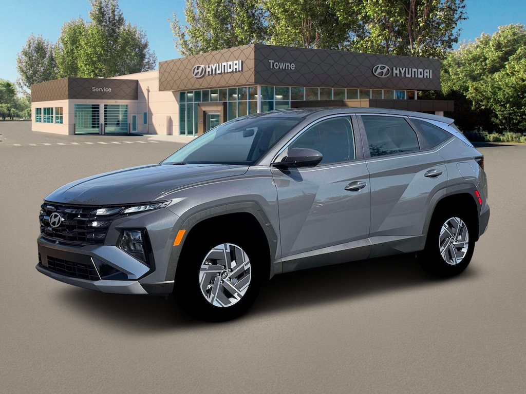 New 2026 Hyundai Tucson Hybrid Blue SUV