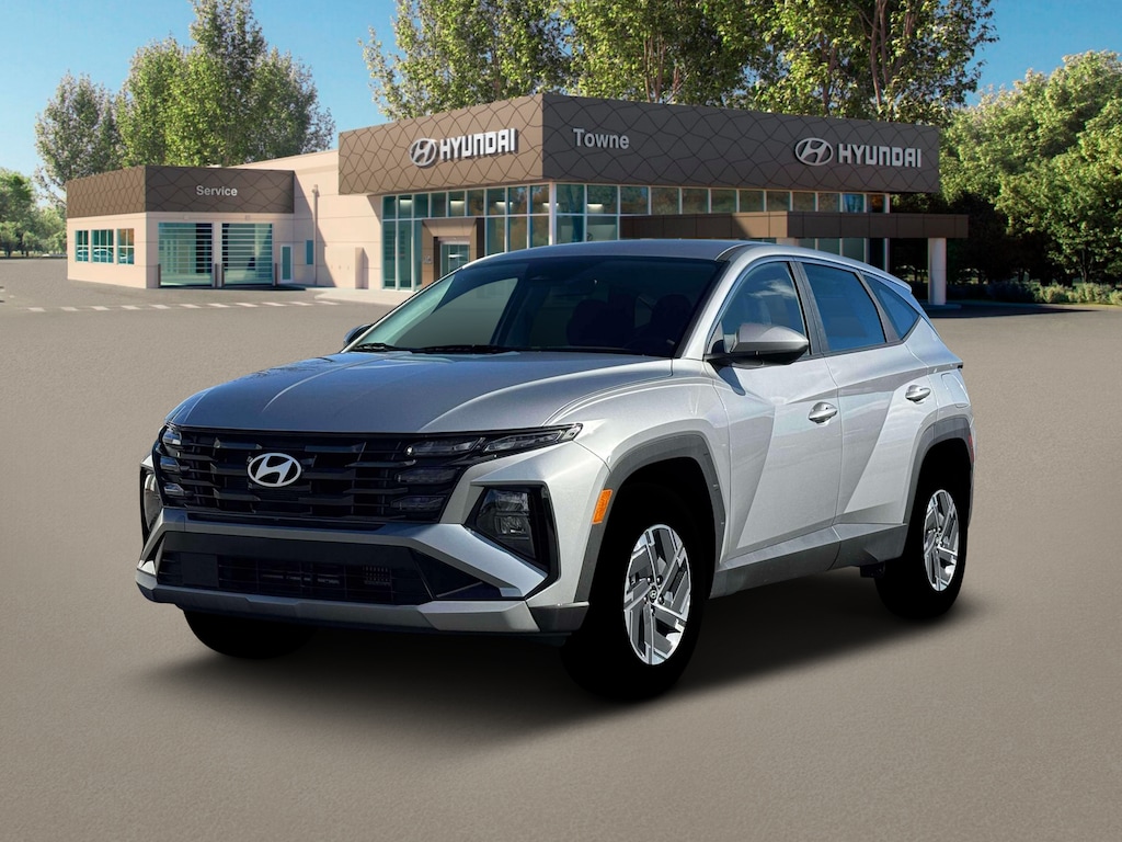 New 2026 Hyundai Tucson Hybrid Blue SUV