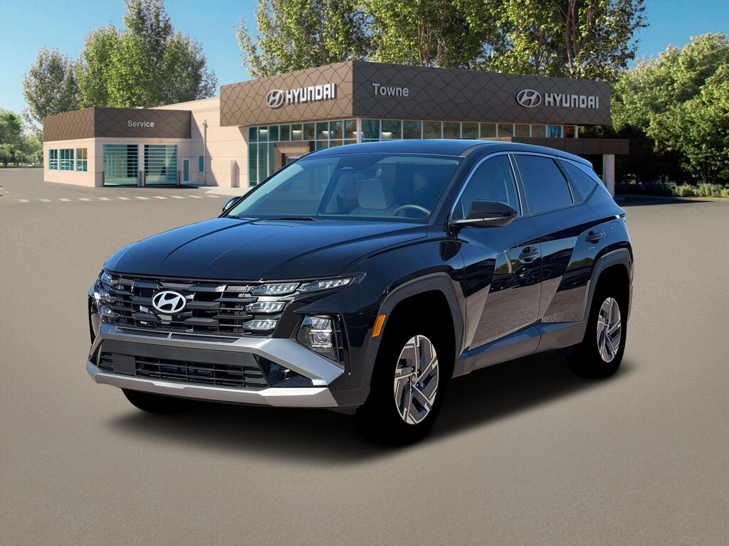 New 2026 Hyundai Tucson Hybrid Blue SUV