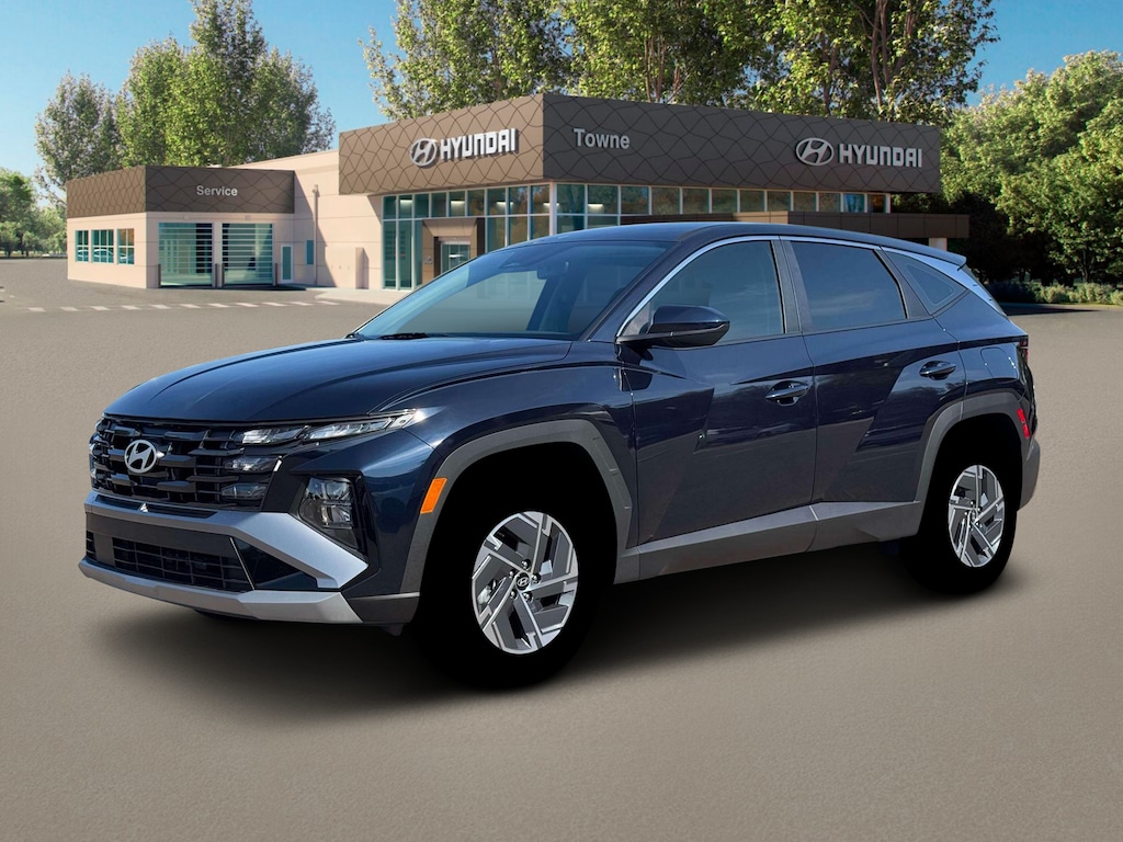 New 2026 Hyundai Tucson Hybrid Blue SUV