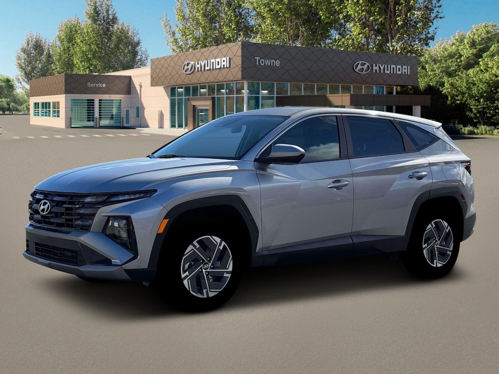 New 2026 Hyundai Tucson Hybrid Blue SUV