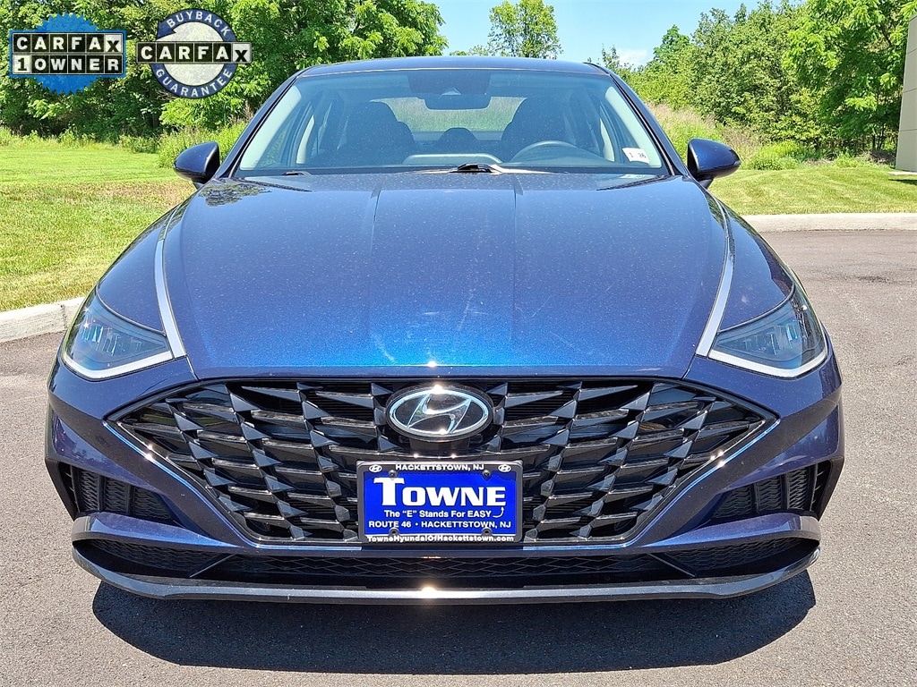 Certified 2021 Hyundai Sonata SEL with VIN 5NPEL4JA6MH094440 for sale in Hackettstown, NJ