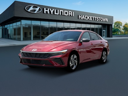 2025 Hyundai Elantra Hybrid SEL Sport Sedan Ultimate Red