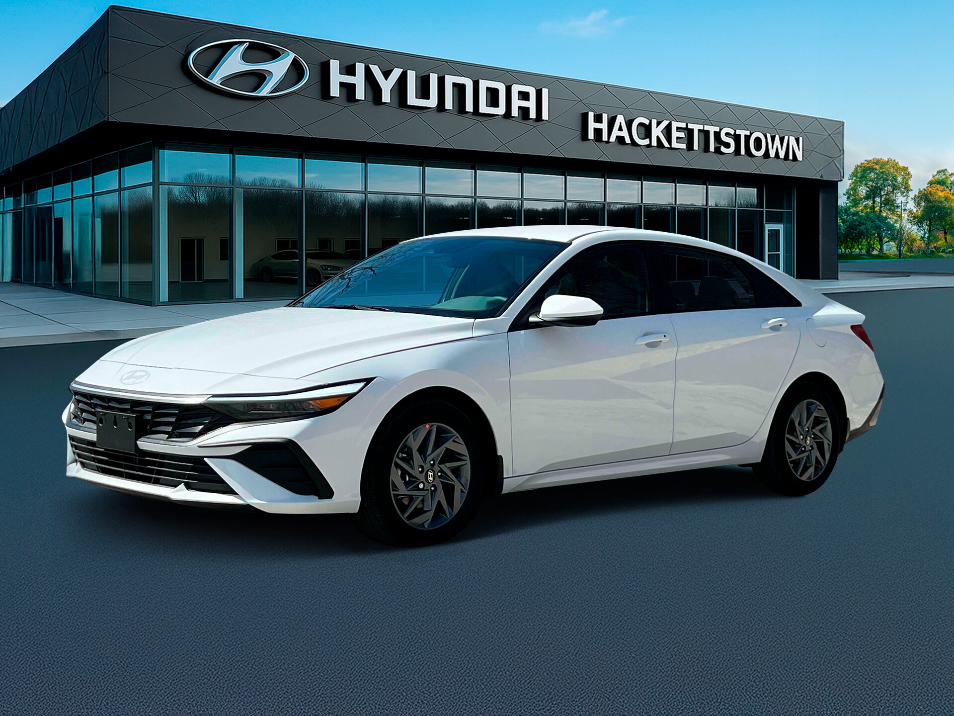 2025 Hyundai Elantra Hybrid Blue photo 2