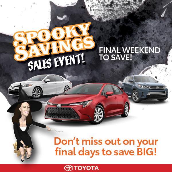 Spooky Savings Sales Event
