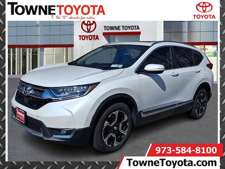 2019 Honda CR-V Touring AWD Sport Utility Platinum White Pearl