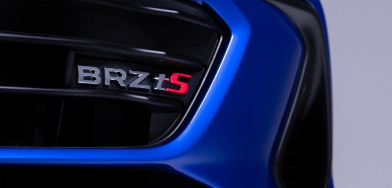 Subaru BRZ tS Badge