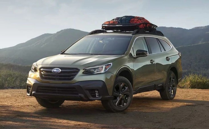 2021 subaru outback onyx edition xt green