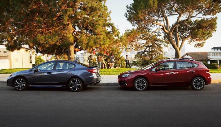 2021 Subaru Impreza Sedan and 5 Door