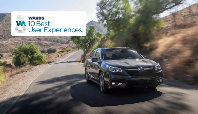 The 2020 Subaru Legacy Named to Wards 10 Best User Experiences List