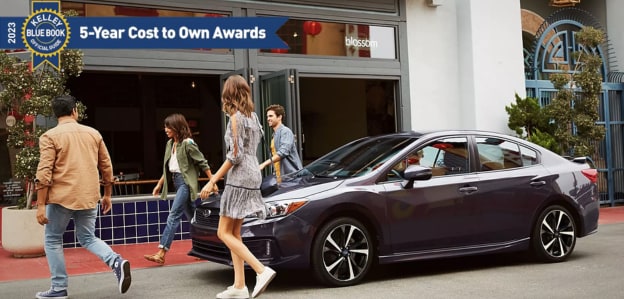 Subaru earns Lowest 5-Year Cost to Own in five vehicle segments
