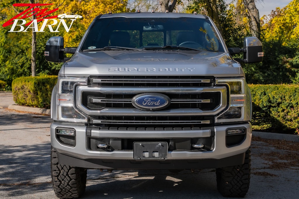 Used 2022 Ford F-350 Super Duty Platinum 4x4 Diesel Truck Crew Cab