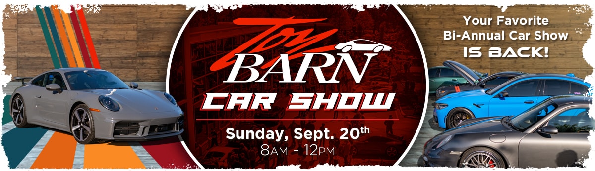 Toy Barn Car Show - September 20th, 2026