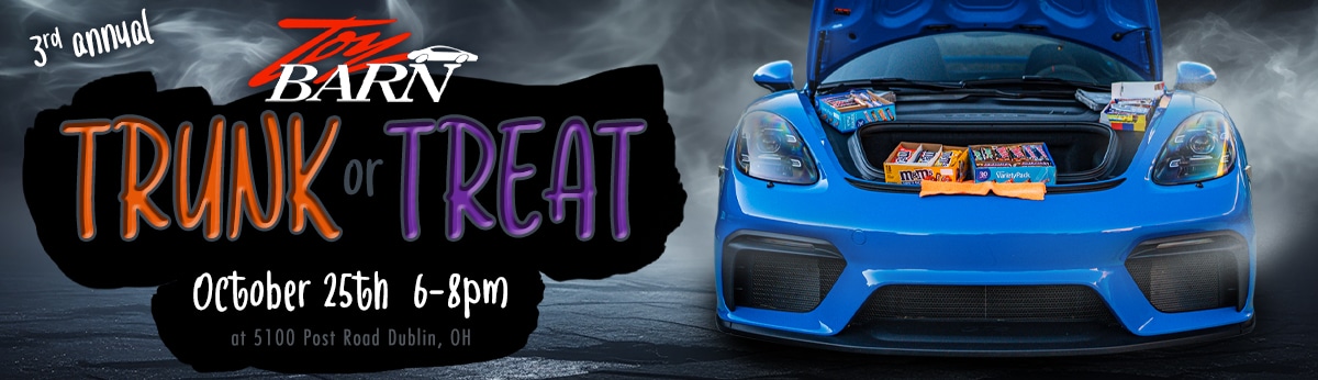 Toy Barn Trunk or Treat - October 25th, 6-8pm