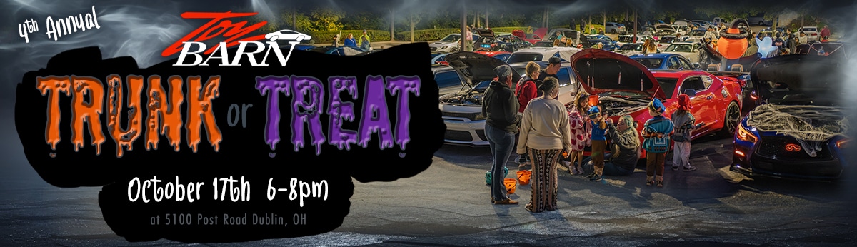 Toy Barn Trunk or Treat - October 25th, 6-8pm