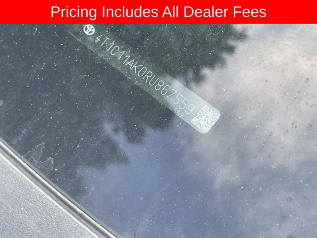 Used 2024 Toyota Camry LE Sedan