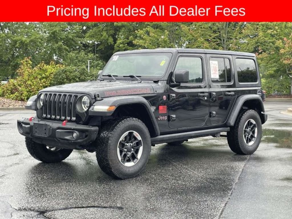 Used 2018 Jeep Wrangler Unlimited Rubicon SUV