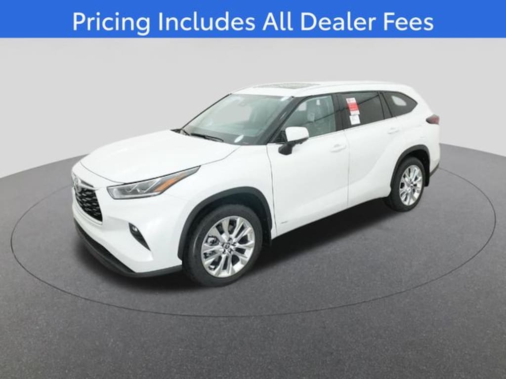New 2026 Toyota Highlander Hybrid Limited SUV