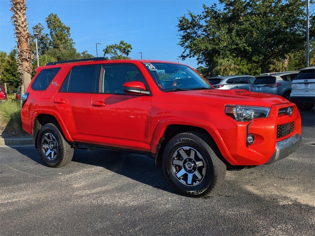 Certified 2024 Toyota 4Runner Off-Road with VIN JTEPU5JR8R6251027 for sale in Charleston, SC