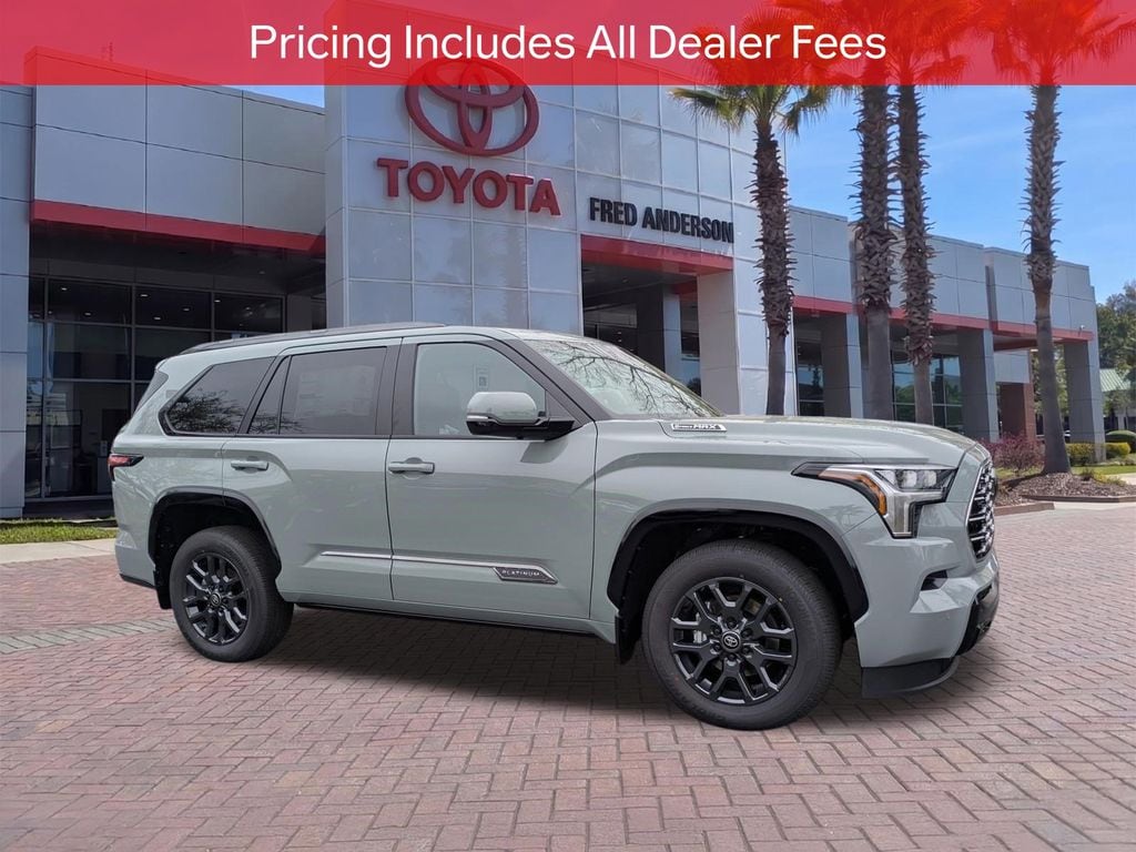 2026 Toyota Sequoia Platinum 4WD i-FORCE MAX Hybrid's photo