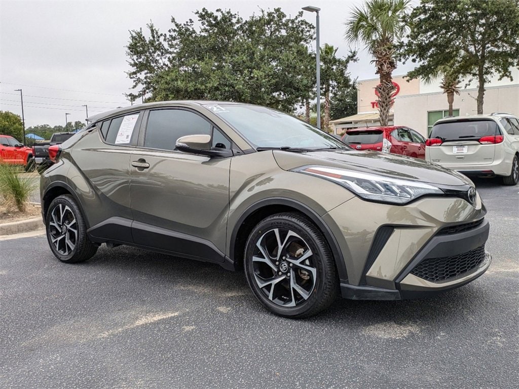 Used 2021 Toyota C-HR XLE with VIN NMTKHMBX1MR120832 for sale in Charleston, SC